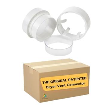 Imagem de Ziggurat Products Conector de duto para secadora STV-S – Kit de conexão para ventilação fácil de secar