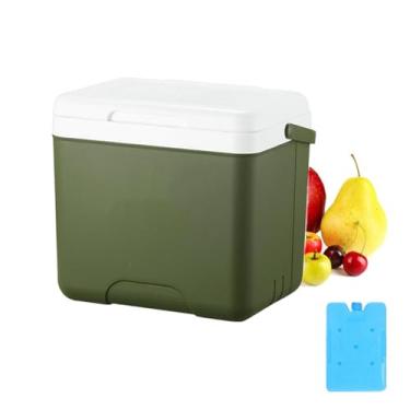 Imagem de Refrigerador para ambientes externos, refrigerador de gelo com isolamento multicamadas 6/9/15/24L, refrigerador doméstico para carro, refrigerador portátil (15L)