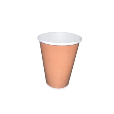 Imagem de Copo de papel 180 ml biodegradavel Cores variadas descartável 100 unidades (Marrom)