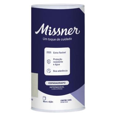 Imagem de Esparadrapo Impermeável Branco 10cm X 4,5m - Missner