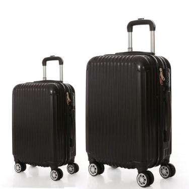Imagem de Kit 2 Mala de Viagem c/ 4 rodas 360º AS52 Grande e Media ABS  - EAGLE,