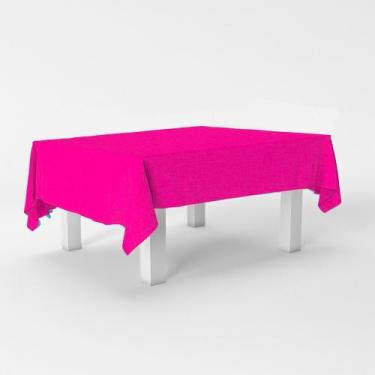 Imagem de Toalha de mesa GRANDE 2x1m TNT Rosa Claro decoração festa - PIFFER