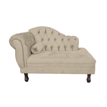 Imagem de Mini Sofá Divã Decorativo Baby Para Salas e Recepção - RS Decor, Bege