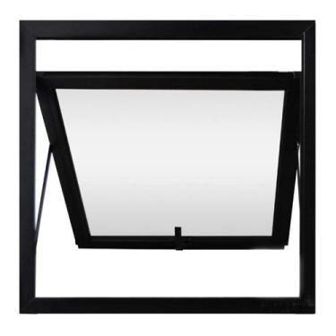 Imagem de Janela de Alumínio Preto Vitro Máximo Ar Suprema Hale Esquadrias - 0.6