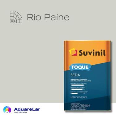 Imagem de Toque Seda Suvinil Acetinado 16L, RIO PAÍNE