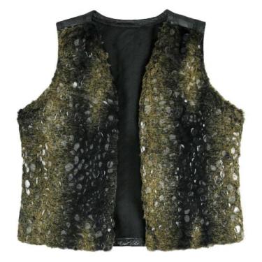 Imagem de Colete Look Jeans Fofo Preto - PRETO - 05, Preto, 5