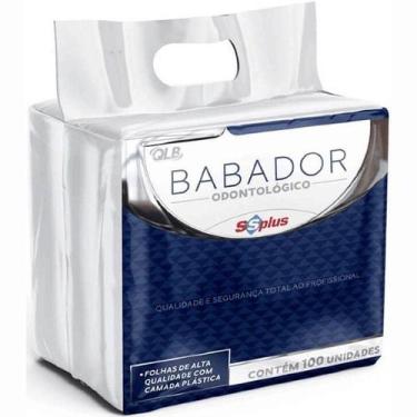 Imagem de Babador Odontológico Descartável Branco com 100 Unidades 2 Camadas Ssp