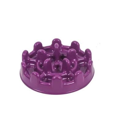 Imagem de Comedouro lento mini pet fit - PET GAMES, ROXO