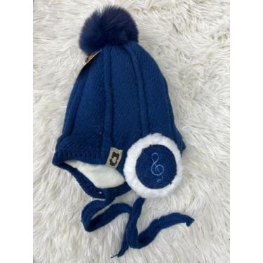 Imagem de Touca Infantil 2 ao 7 Anos Tampa Orelha Forrada Para Menina e Menino -