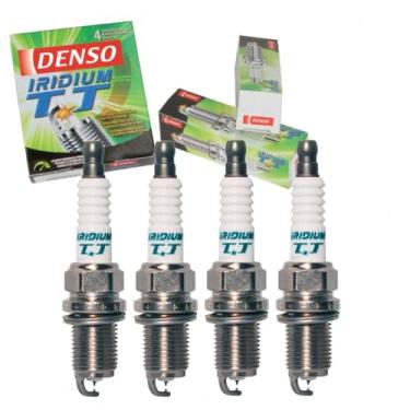 Imagem de 4 velas de ignição DENSO Iridium TT compatíveis com Toyota RAV4 2.5L L4 2009-2017
