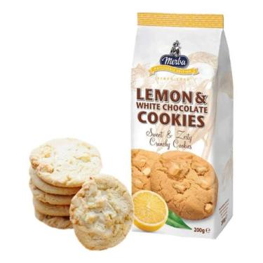 Imagem de Biscoito Cookies Holandês Merba Chocolate Branco E Limão200g