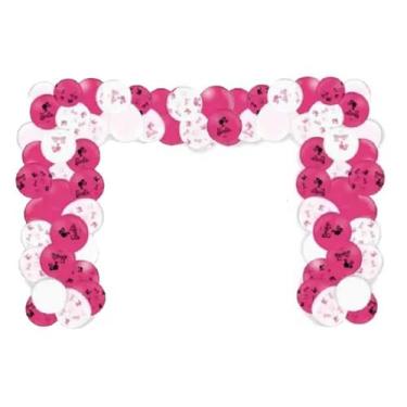 Imagem de Arco de Balões da Barbie - Arco Fácil - Festcolor