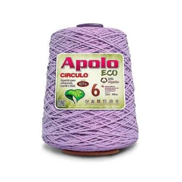 Imagem de Barbante Apolo Eco 6 Círculo 600g - 6057 Lilás Bebe - CIRCULO