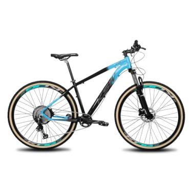 Imagem de Bike Aro 29 MTB KSW 12v Ponta Quadrada Hidráulicos Trava,17,Azul Degradê Preto