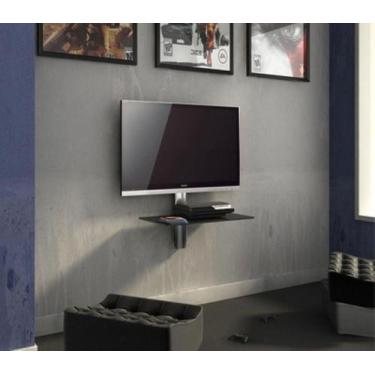 Imagem de Rack Airon Simply 45/1 C  BLACK GLASS BLACK