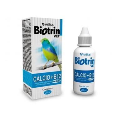 Imagem de Suplemento Vitamínico e Mineral - Biotrin Cálcio B12 Solúvel - 20ML - 