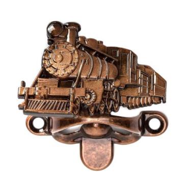 Imagem de Abridor de Garrafa Cerveja Trem Maria Fumaça Metal Zamac Decoração - M