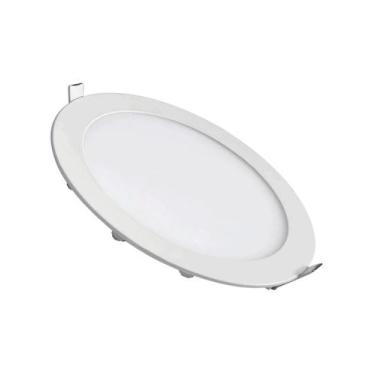 Imagem de Luminária Painel Plafon Led Redondo Embutir Led 6W - AAA TOP