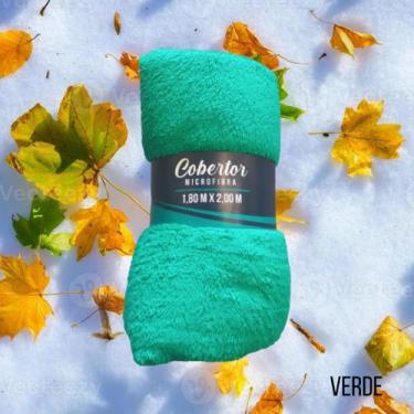 Imagem de Manta Coberta Soft Microfibra Lisa Felpudo Casal Macia - Angel Distrib