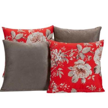 Imagem de Capa Almofada Decorativa Jacquard com Ziper 4 unidades - Marialle Enxo