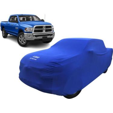 Imagem de Capa Para Camionete Dodge Ram 2500 Tecido Lycra Anti riscos - Mz, Azul