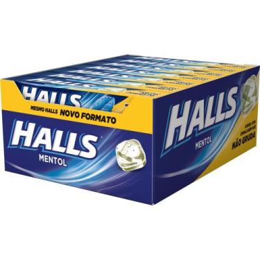 Imagem de Bala drops halls mentol 21 unidades - adams - MONDELEZ