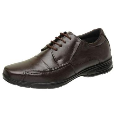 Imagem de Sapato Social Masculino Couro Cadarço Infantil Adulto 33 ao 46 - RM, M