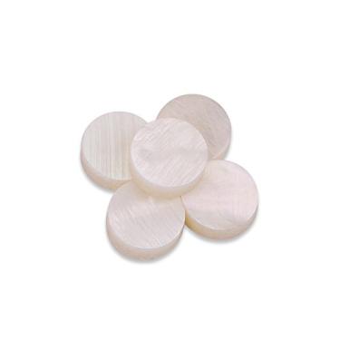 Imagem de Marcadores de Fretboard, 6mm, Pontos Incrustados, Pontos de Incrustação, Pontos de Fretboard, Pontos de Traste para Guitarra, Ukulele, Baixo, Bandolim, Banjo (12 peças vendidas)