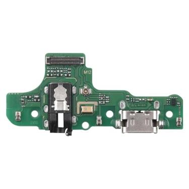 Imagem de BESJMYT Para Samsung Galaxy A20s Porta de carregamento de substituição USB Dock Conector Tipo-C Placa de cabo flexível com conector de microfone Fone de ouvido Porta de microfone Reparação para