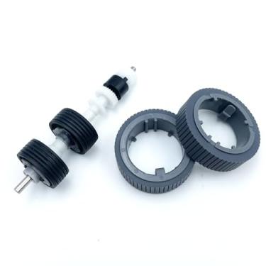 Imagem de CeaMere Rolo de captador de scanner + rolo de freio compatível com Fujitsu Fi-8170 Fi-8190 Fi-8250 Fi-8270 Fi-8150