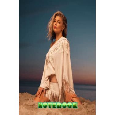 Imagem de Notebook : Fergie Rapper Composition Lined Notebook Large 6 x 9" 100 Pages Thankgiving Notebook, Home or Work #125