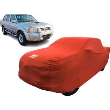Imagem de Capa Camionete Nissan Frontier 2003 À 2005 Tecido Anti Risco (Vermelho)