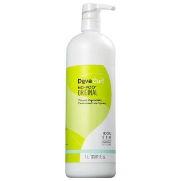 Imagem de Shampoo Deva Curl No Poo Higienizador Condicionante Sem Espuma 1000ml