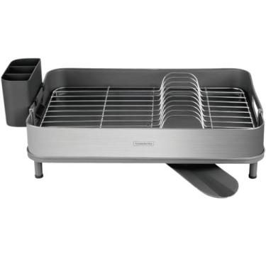 Imagem de Escorredor De Louça Em Inox Com Bandeja Coletora Para 10 Pratos Tramon