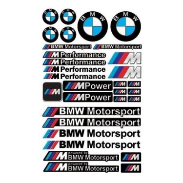 Imagem de Kit Adesivos Capacete Bmw Motosport Original Resitank - Geral, Persona