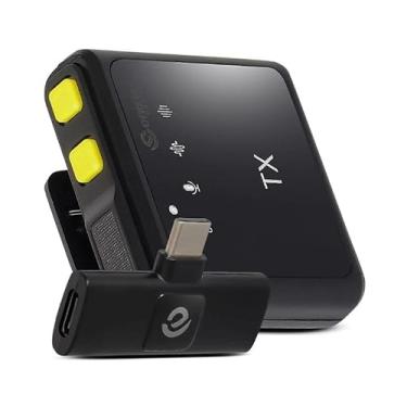 Imagem de Microfone sem Fio Wireless 2.4GHz de Lapela para Celular Type-C ONISTEK - ON-MC815 6 Meses Garantia