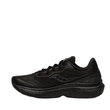 Imagem de Saucony Tênis de corrida masculino Triumph 19, Preto/Preto/Preto, 39
