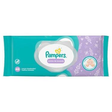 Imagem de Lenços Umedecidos Pampers Aroma de Lavanda 48 Unidades