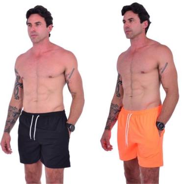 Imagem de Short Masculino Dry Fit Tectel Liso Sarja Premium Treino Mauricinho - 