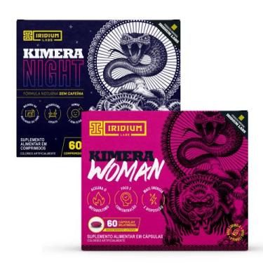 Imagem de Kit Kimera Woman e Kimera Night - Termogênico Dia e Noite - Iridium La
