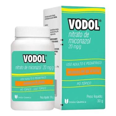 Imagem de Vodol Nitrato de Miconazol 20mg/g Pó Tópico 30g UNIAO QUÍMICA