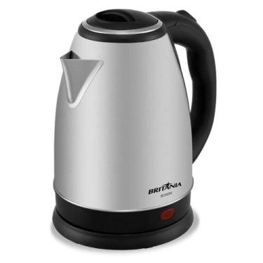 Imagem de Chaleira Elétrica Inox Jarra Bule Elétrico 1.8l Britânia - Briitânia, 