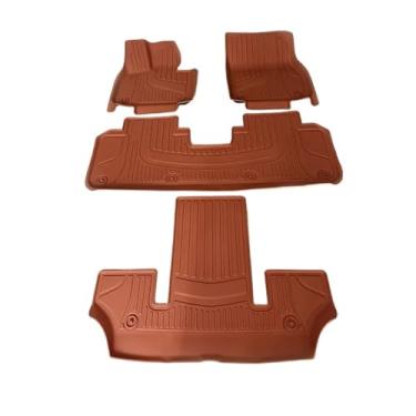 Imagem de Tapetes de assoalho compatíveis para Lixiang L8 L9 2020 2021 2022 2023 2024 Tapete de carro à prova d'água Antiderrapante Almofada de pé TPE Revestimentos de assoalho Tapetes de porta-malas(L9 Left ru