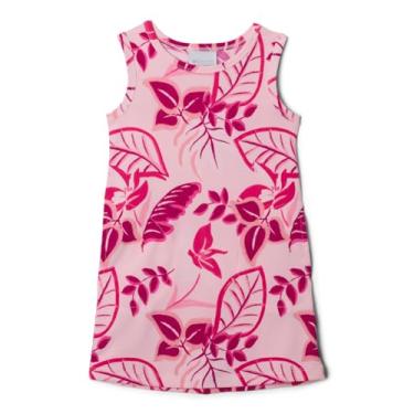 Imagem de Columbia Vestido estampado Chill River para meninas, Rosa acetinado pastelado, 3 Anos
