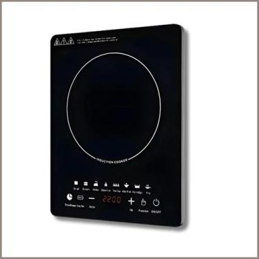 Imagem de Cooktop Magnético Inteligente Função Touch Control Design Compacto Ele