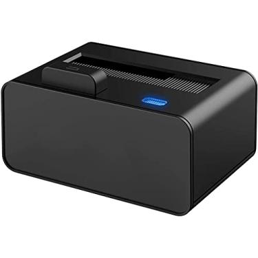Imagem de Botão pop-up de estação de ancoragem de disco rígido USB 3.0 para SATA, estação SSD HDD de 1,1 polegadas com suporte UASP de 10 TB