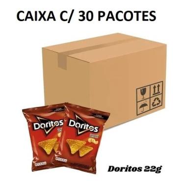 Imagem de Biscoitos Salgadinhos Elma Chips Doritos Caixa com 30un- 22g
