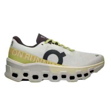 Imagem de Tênis On Running Cloudmonster 2 Feminino - Branco/Amarelo 40