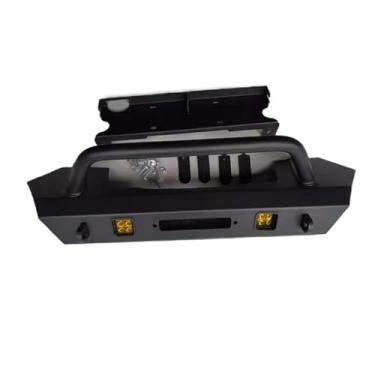 Imagem de Terno compatível para Jeep Wrangler JK JL JT Pára-choques dianteiro e traseiro RB Modelo Aço Off-road 4x4 Acessórios Modificar acessórios de carro Protegendo(JL Front aluminum)