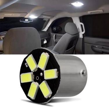 Imagem de Lâmpada LED 6 Leds 1 Polo Trava Reta 3w 12v Luz Branca Aplicação Direç